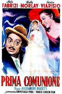 Poster for Prima comunione (1950).