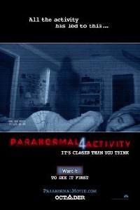 Poster for Paranormal Activity 4 (2012).