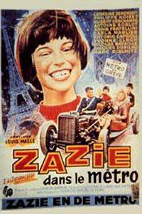 Poster for Zazie dans le métro (1960).