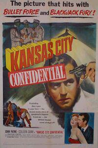 Poster for Kansas City Confidential (1952).