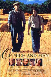 Poster for Of Mice and Men (1992).