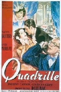 Poster for Quadrille (1938).
