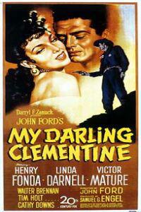 Poster for My Darling Clementine (1946).