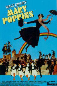 Plakát k filmu Mary Poppins (1964).
