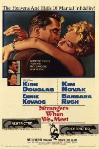 Poster for Strangers When We Meet (1960).