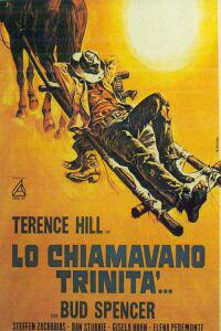 Poster for Lo chiamavano Trinità (1971).