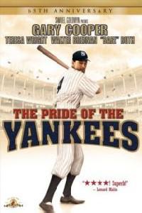 Poster for The Pride of the Yankees (1942).