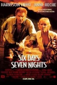 Plakát k filmu Six Days Seven Nights (1998).