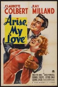 Poster for Arise, My Love (1940).