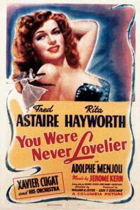 Poster for You Were Never Lovelier (1942).
