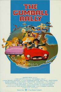 Poster for Gumball Rally, The (1976).