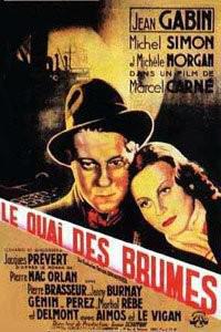 Plakat filma Quai des brumes, Le (1938).