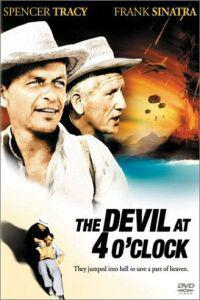 Poster for Devil at 4 O'Clock, The (1961).