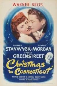 Poster for Christmas in Connecticut (1945).
