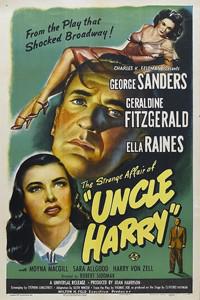 Poster for Strange Affair of Uncle Harry, The (1945).