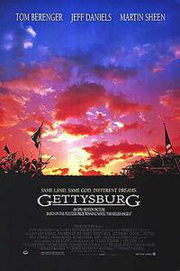 Poster for Gettysburg (1993).