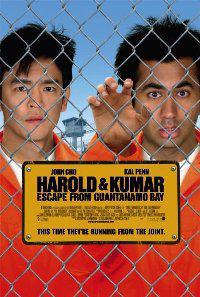 Poster for Harold & Kumar Escape from Guantanamo Bay (2008).