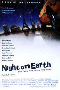 Poster for Night on Earth (1991).