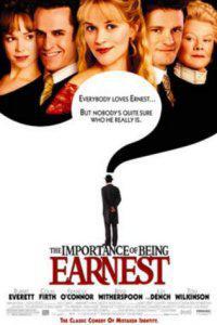 Plakát k filmu Importance of Being Earnest, The (2002).