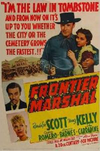 Poster for Frontier Marshal (1939).