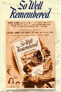 Poster for So Well Remembered (1947).