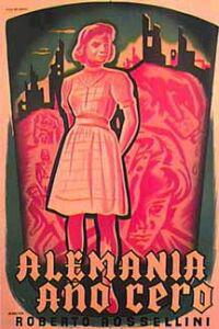 Poster for Germania, anno zero (1948).