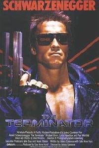 Plakát k filmu The Terminator (1984).