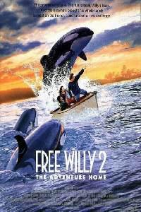 Poster for Free Willy 2: The Adventure Home (1995).
