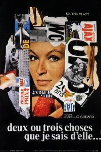 Poster for 2 ou 3 choses que je sais d'elle (1967).