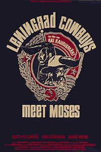 Poster for Leningrad Cowboys Meet Moses (1994).
