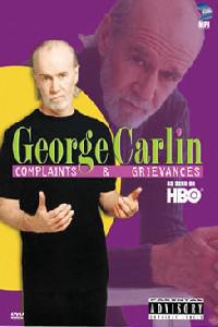 Poster for George Carlin: Complaints and Grievances (2001).