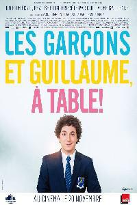 Poster for Les garçons et Guillaume, à table! (2013).