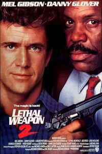 Plakát k filmu Lethal Weapon 2 (1989).