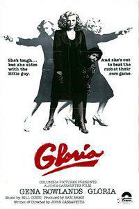 Poster for Gloria (1980).