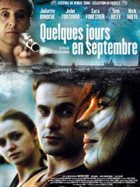 Poster for Quelques jours en septembre (2006).