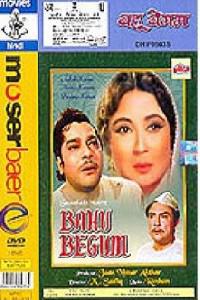 Poster for Bahu Begum (1967).