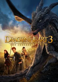 Poster for Dragonheart 3: The Sorcerer's Curse (2015).