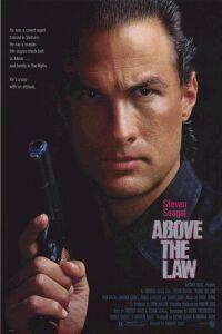 Poster for Above the Law (1988).