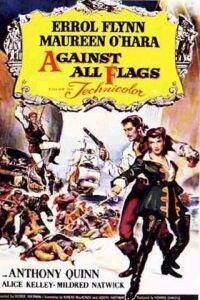 Poster for Against All Flags (1952).