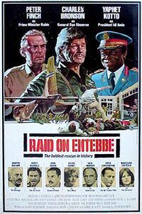 Poster for Raid on Entebbe (1977).
