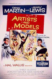 Poster for Artists and Models (1955).