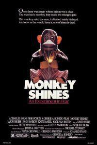 Poster for Monkey Shines (1988).