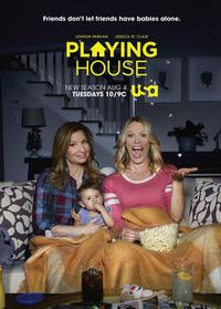 Poster for Playing House (2013) S01.