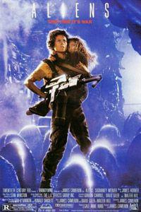Обложка за Aliens (1986).