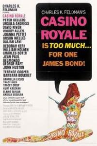 Plakát k filmu Casino Royale (1967).