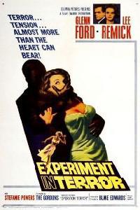 Poster for Experiment in Terror (1962).
