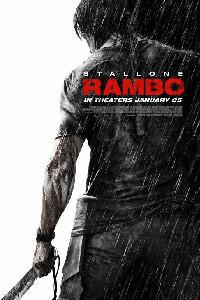 Cartaz para Rambo (2008).