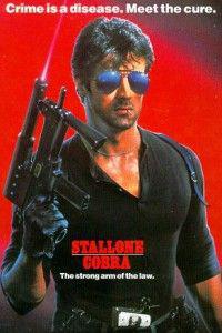 Plakat filma Cobra (1986).