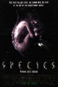 Poster for Species (1995).