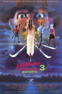 Poster for A Nightmare On Elm Street 3: Dream Warriors (1987).